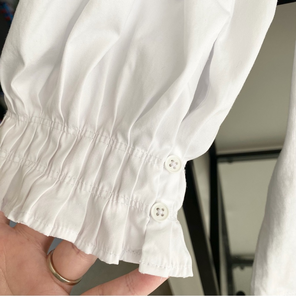 Madewell Puff Half Sleeve Shirt - Picture 2 of 5